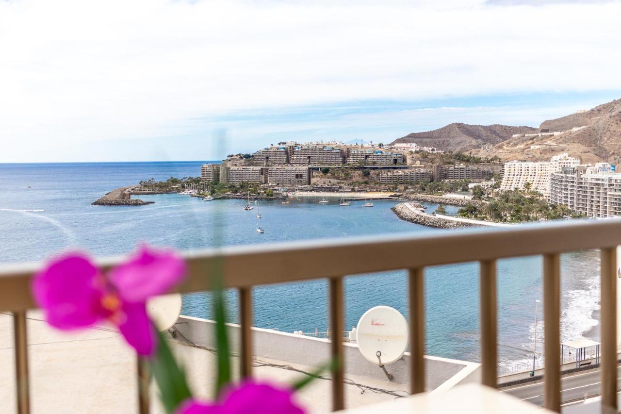 Mogán Flatguest Danubio + Sea View + Pool + Beach מראה חיצוני תמונה